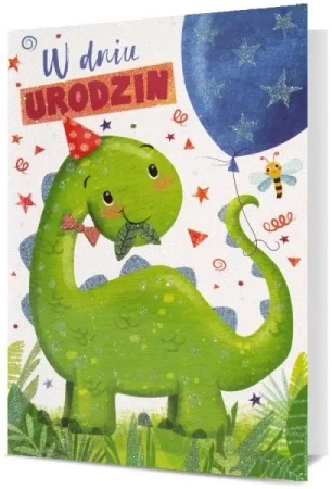 Karnet Urodziny - Pan Dragon