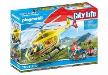 Playmobil Helikopter ratunkowy 71203
