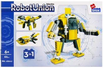 Klocki Konstrukcyjne 62 Elementy Robot Alleblox 492909