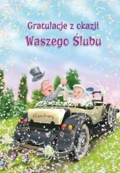 Kartka okolicznościowa Ślub duża TDF11 - Trend