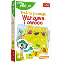 Gra Trefliki poznają warzywa i owoce - Trefl PAP