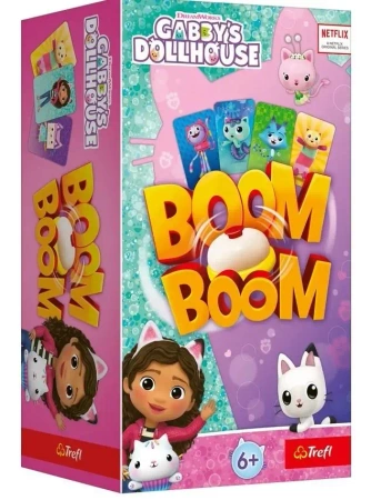 Gra rodzinna Boom Boom Gabby's Dollhouse TREFL - Trefl