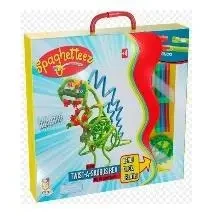 Patyczki konstrukcyjne miękkie tyranozaur 64el - Spaghetteez