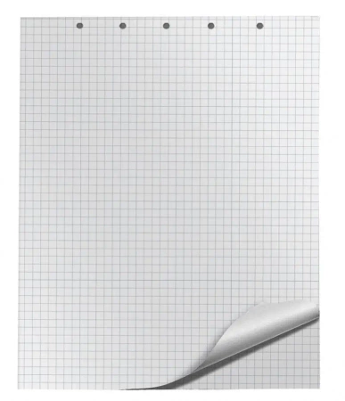 Blok do flipchartów 65x100cm 20K kratka - Q-Connect