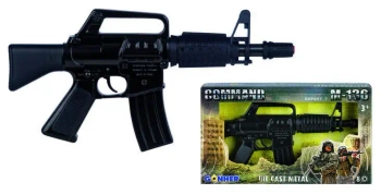 Karabin maszynowy metalowy 8 naboi - Gonher