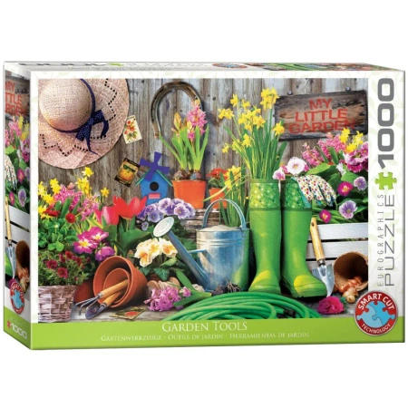 Puzzle 1000 Garden Tools 6000-5391 - Eurographics