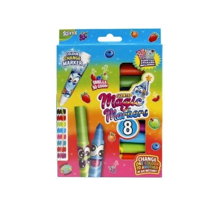 Markery pachnące magiczne 8szt - Scentos