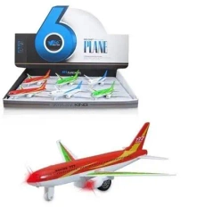 Samolot metalowy z napędem mix - Ciuciubabka