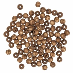 Koraliki drewniane sosnowe 10mm 100szt - Dalprint dpCraft