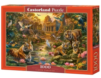 Puzzle 1000 Tigers Paradise CASTOR - Castorland