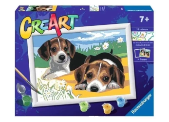CreArt dla dzieci: Szczeniaczki Jack Russel - Ravensburger