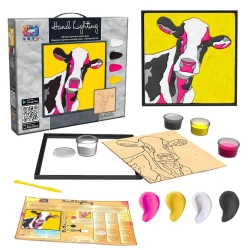 Obrazek z plasteliny Krowa 30x30cm - Lovin