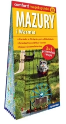 Comfort! map&guide Mazury i Warmia 2w1 w.2023 - praca zbiorowa
