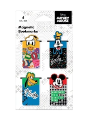 Zakładka magnetyczna Disney fashion Mickey Mouse 4 szt. Mix - PATIO