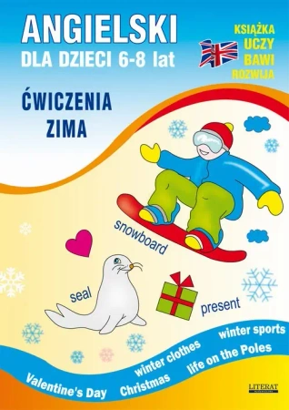 eBook Angielski dla dzieci 6-8 lat. Ćwiczenia. Zima - Katarzyna Piechocka-Empel