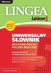 CD Uniwersalny słownik rosyjsko-polski i polsko-rosyjski - Lingea