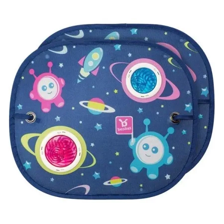 Osłona przeciwsłoneczna na szybę okrągła - Space Collection 2-pak - Benbat