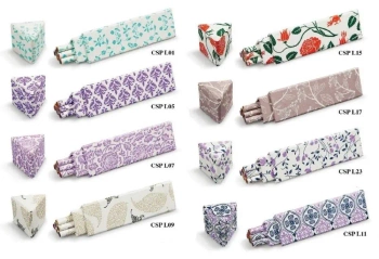 Kredki ozdobne w pudełku mix 6szt - Rossi