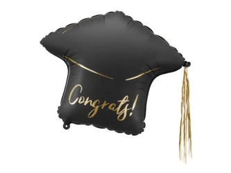 Balon foliowy Czapka Congrats! 60x55cm - PartyDeco