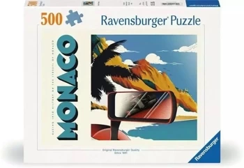 Puzzle 500 Pozdrowienia z Monako - Ravensburger