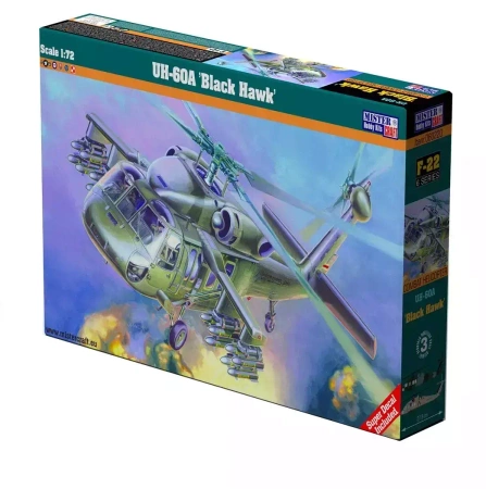 Śmigłowiec F22 UH-60A Black Hawk, 1:72