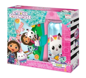 Zestaw śniadaniówka i bidon 500ml Gabby's Dollhouse GD00079 - Kids Euroswan