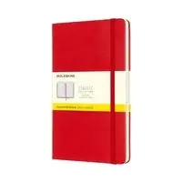 Notes L Moleskine Classic w kratkę czerwony