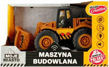 Maszyna budowlana Spychacz Moje Miasto - MEGA CREATIVE