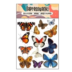 Naprasowanki Termo Naklejki na Ubrania Motyle - Cass film