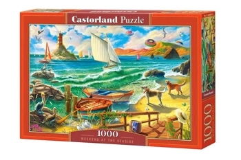Puzzle 1000 Weekend at the Seaside CASTOR - Castorland