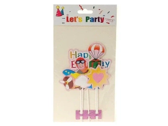 Topper na tort samolot 29x16cm - ADAR