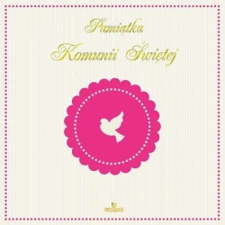 Pamiątka Komunii Świętej - dziewczynka - praca zbiorowa