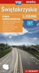 Świętokrzyskie dla zawodowców. TIR. Mapa samoch. - Praca zbiorowa