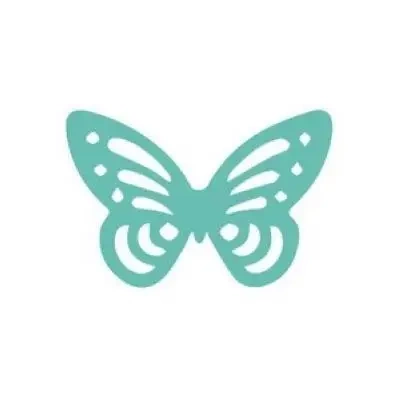 Dziurkacz ozdobny ażurowy 3,7cm motyl - Dalprint