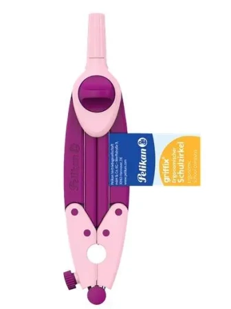 Cyrkiel ergonomiczny Griffix sweet berry (3szt) - PELIKAN