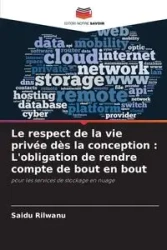 Le respect de la vie privée dès la conception - Rilwanu Saidu