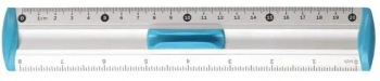 Linijka aluminiowa 20cm BL040-NB - Tetis
