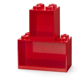 Lego zestaw półek czerwony - NHG