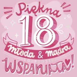 Karnet Urodziny 18 - Kukartka