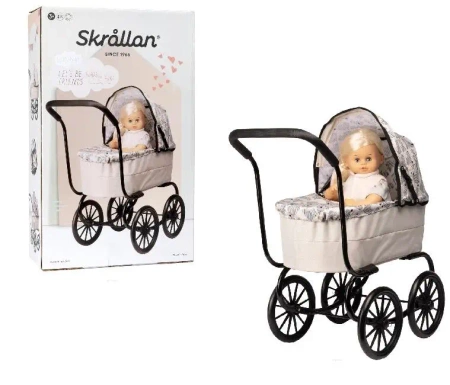 Wózek dla lalek w stylu retro - MICKI