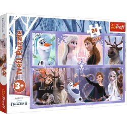 Puzzle 24 maxi Świat pełen magii Frozen 2 14345 - Trefl PAP