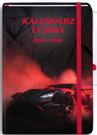 Kalendarz 2025/2026 B6 ucznia TNS Samochód - -