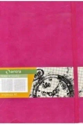 Notes A5 Kratka Impresja Różowy ANTRA - ANTRA