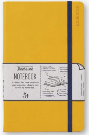 Bookaroo Notatnik Journal A5 - Żółty - IF