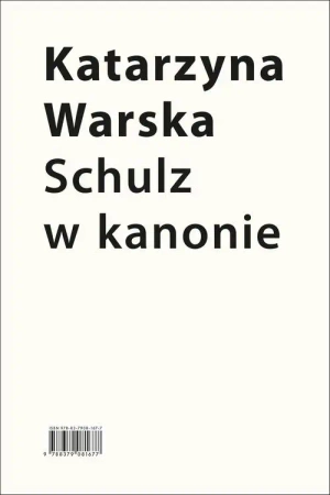 eBook Schulz w kanonie. Recepcja szkolna w latach 1945-2018 - Katarzyna Warska epub mobi