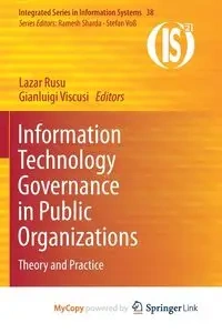 Information Technology Governance in Public Organizations - Rusu Lazar
