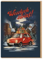 Karnet Boże Narodzenie - Maluch / Wesołych Świąt