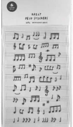 Naklejki ozdobne Muzyka Nuty - Suatelier