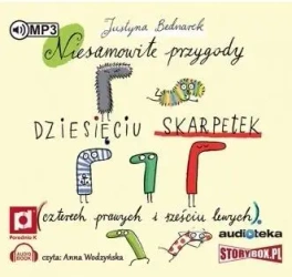Niesamowite przygody dziesięciu skarpetek audio... - Justyna Bednarek