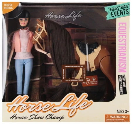 Konik z akcesoriami. 34x33x13 - Mega Creative